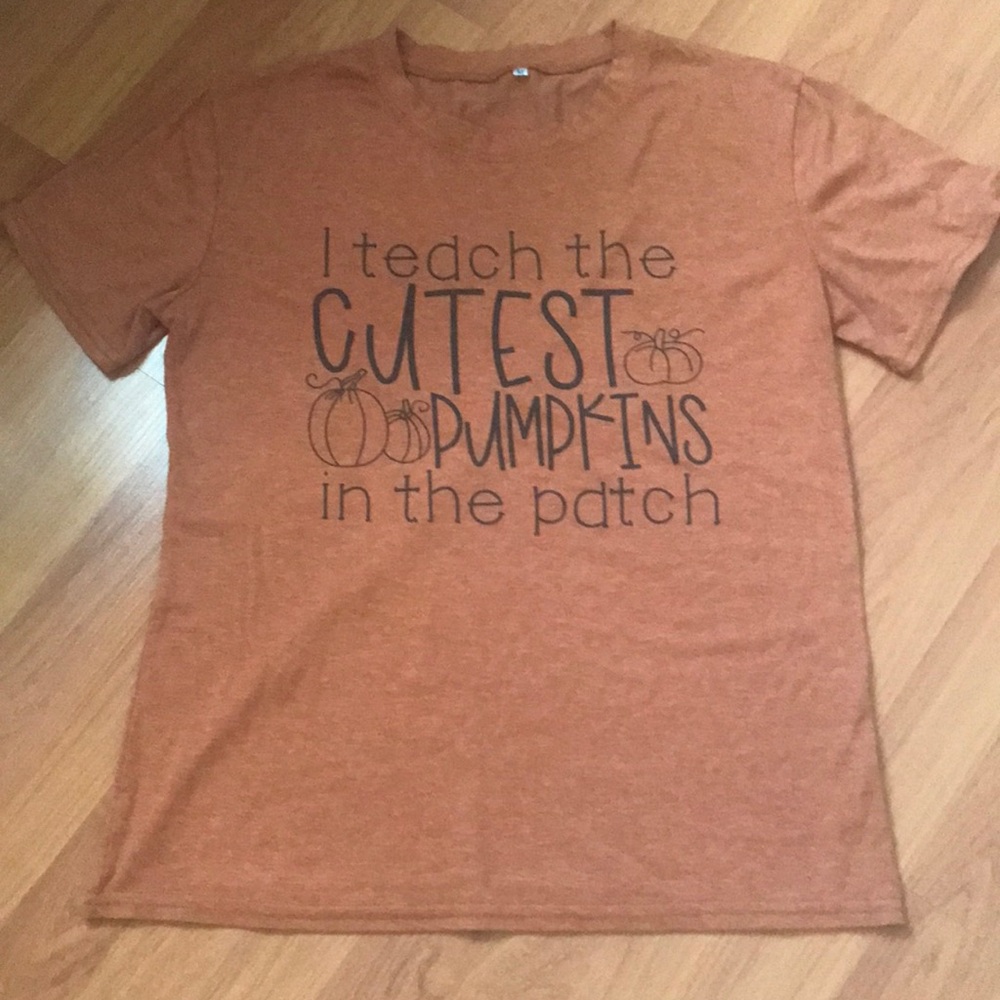 Teacher Graphic Tee - 'Cutest Pumpkins'